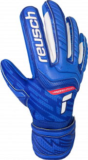 Reusch Attrakt Grip Evolution Finger Support Junior 5172830 4010 blue front